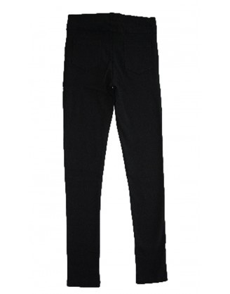 Black pants with stretch from Sophyline & Co. 